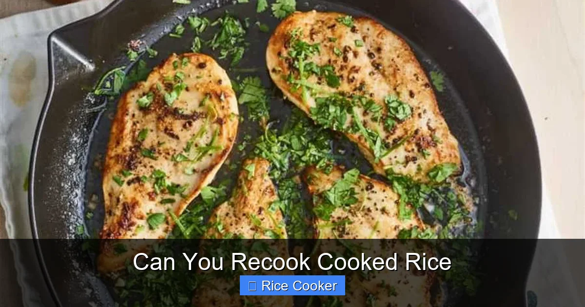 Can You Recook Cooked Rice