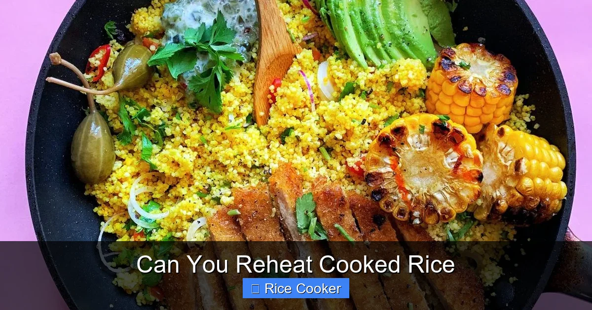 Can You Reheat Cooked Rice