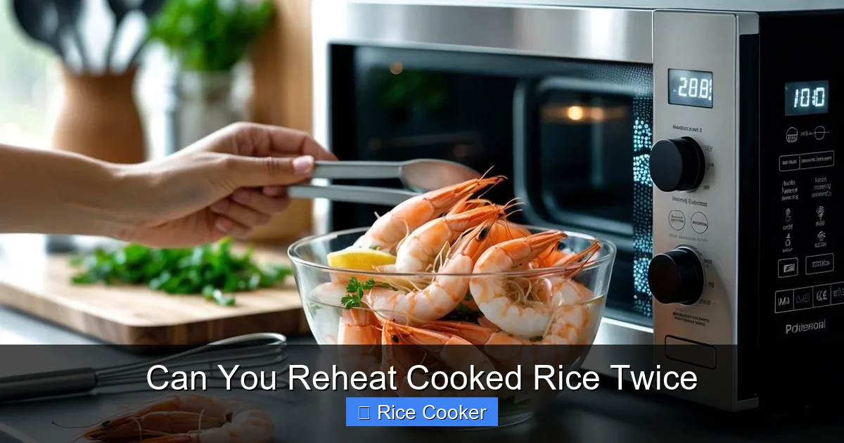 Can You Reheat Cooked Rice Twice
