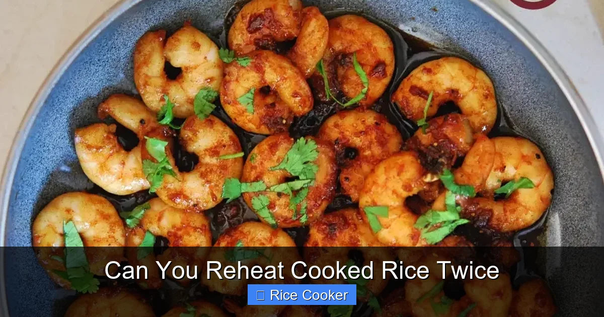 Can You Reheat Cooked Rice Twice