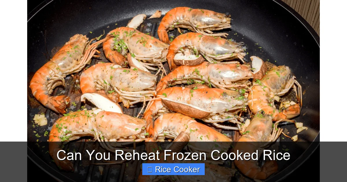 Can You Reheat Frozen Cooked Rice
