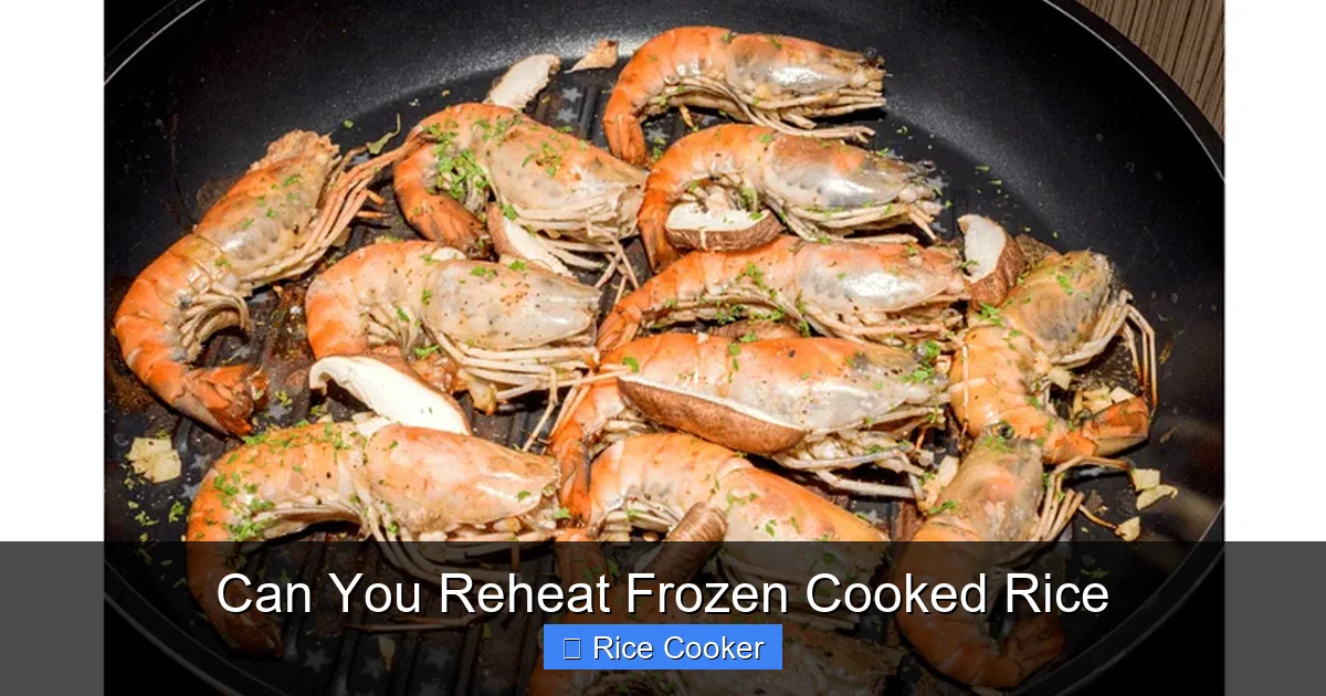 Can You Reheat Frozen Cooked Rice