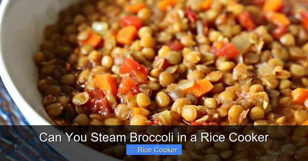 Can You Steam Broccoli in a Rice Cooker