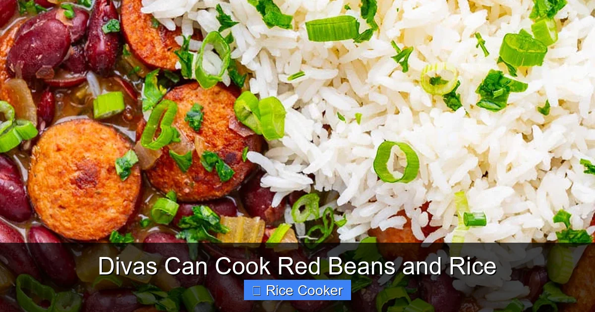 Divas Can Cook Red Beans and Rice