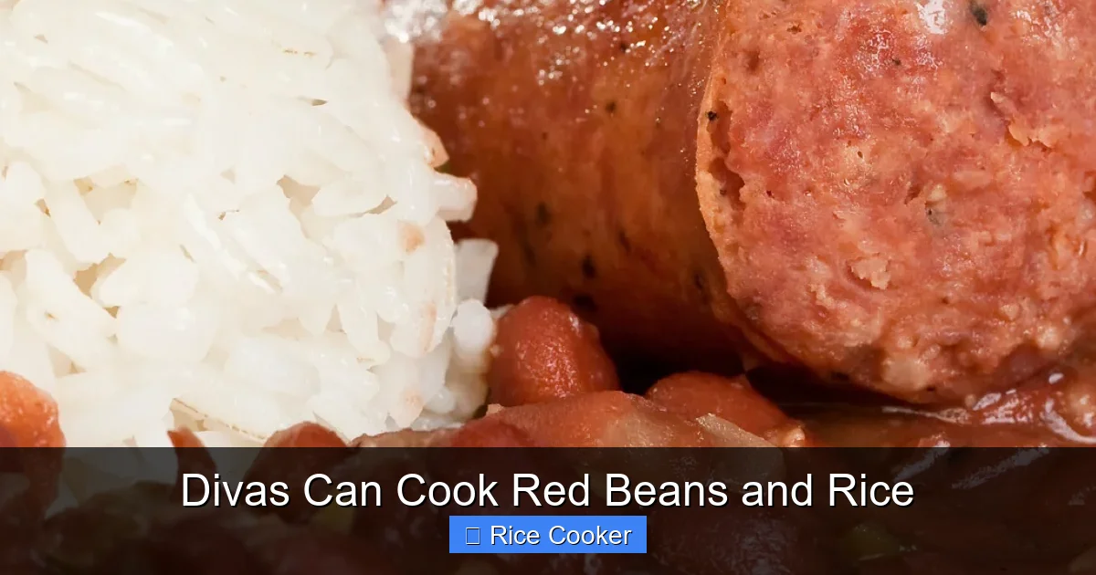 Divas Can Cook Red Beans and Rice