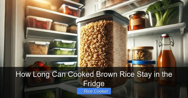 How Long Can Cooked Brown Rice Stay in the Fridge