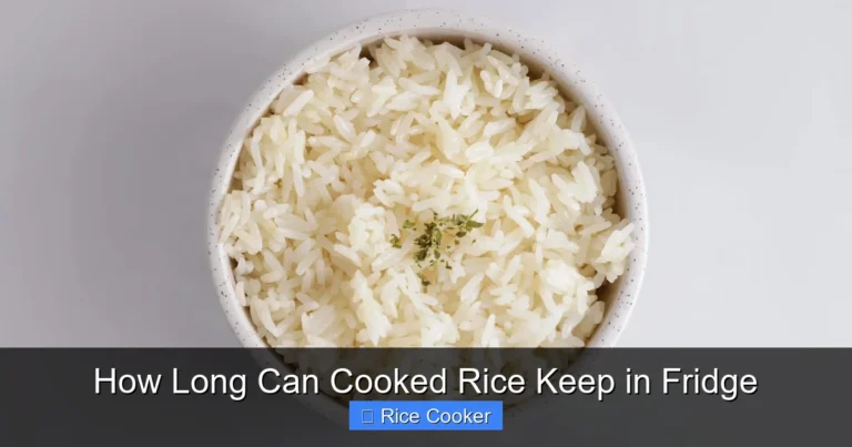 How Long Can Cooked Rice Keep in Fridge