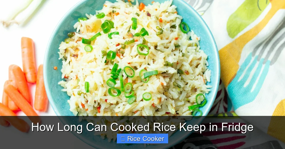 How Long Can Cooked Rice Keep in Fridge