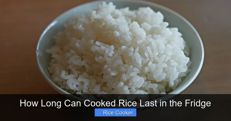 How Long Can Cooked Rice Last in the Fridge