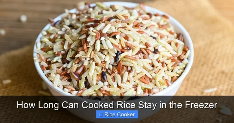 How Long Can Cooked Rice Stay in the Freezer