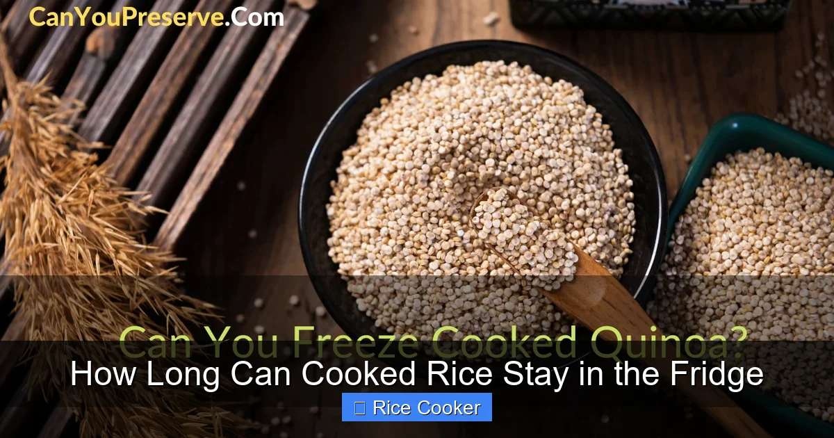 How Long Can Cooked Rice Stay in the Fridge