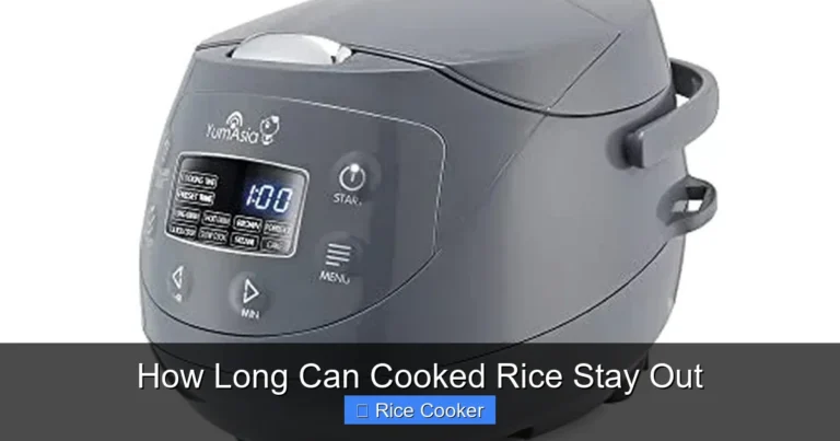 How Long Can Cooked Rice Stay Out
