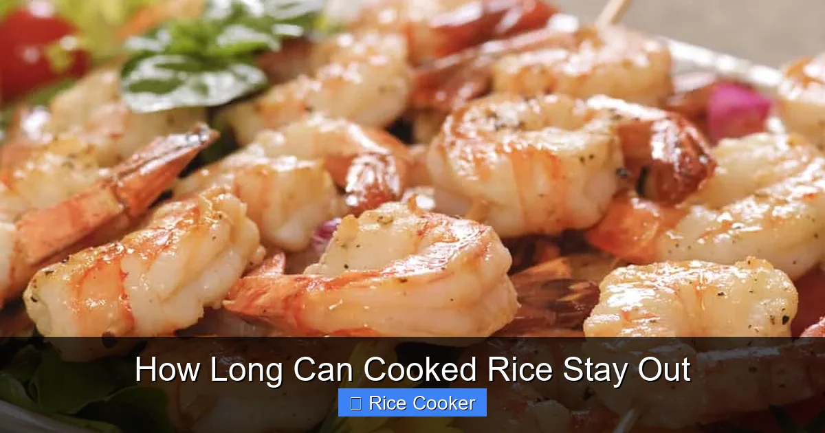 How Long Can Cooked Rice Stay Out