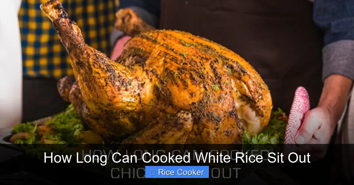 How Long Can Cooked White Rice Sit Out