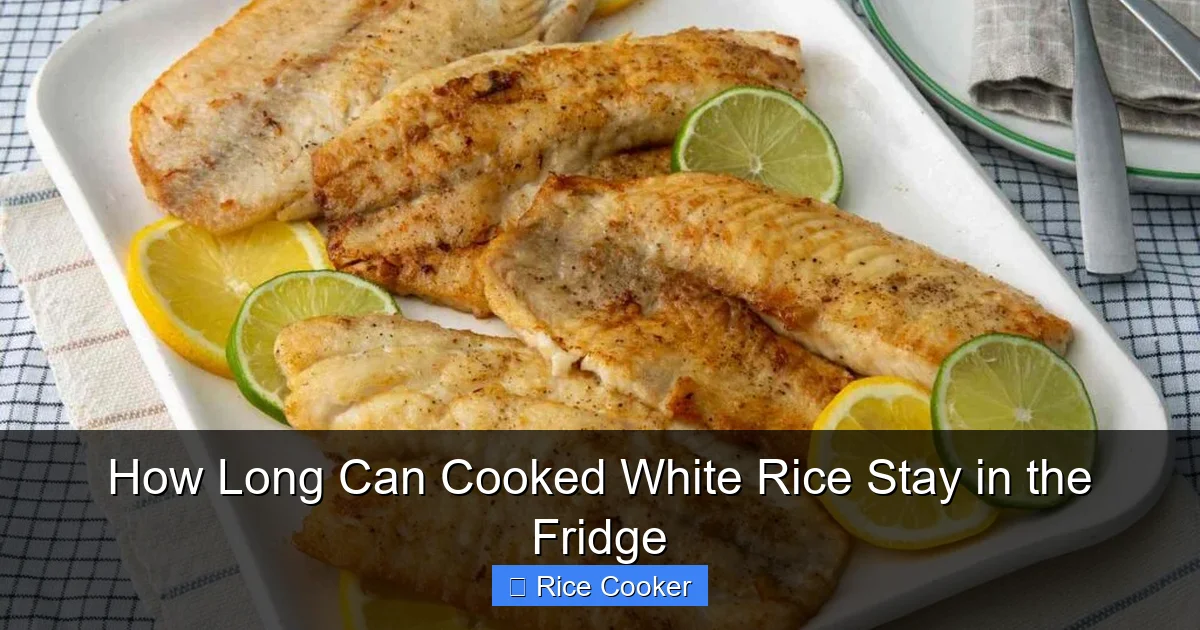 How Long Can Cooked White Rice Stay in the Fridge