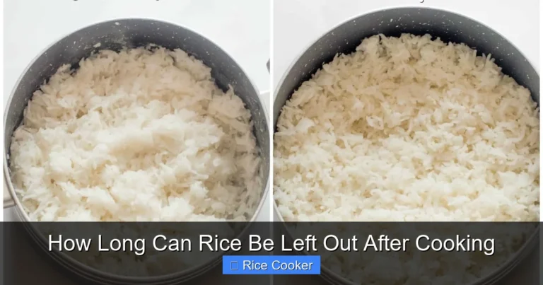 How Long Can Rice Be Left Out After Cooking