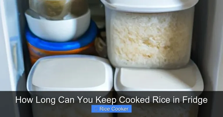 How Long Can You Keep Cooked Rice in Fridge