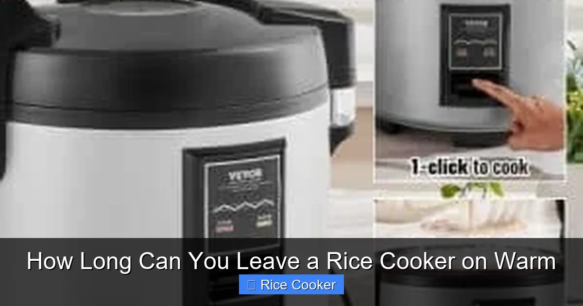 How Long Can You Leave a Rice Cooker on Warm