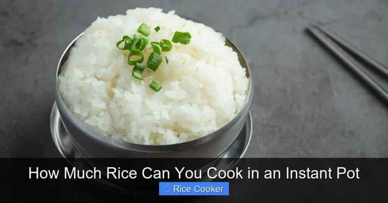 How Much Rice Can You Cook in an Instant Pot