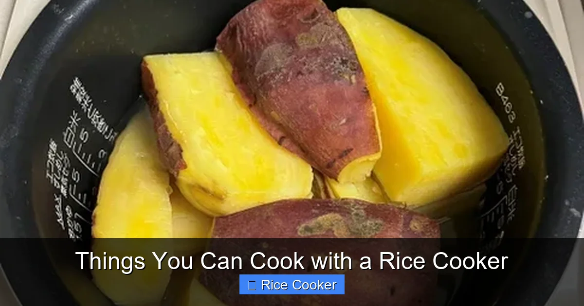 Things You Can Cook with a Rice Cooker