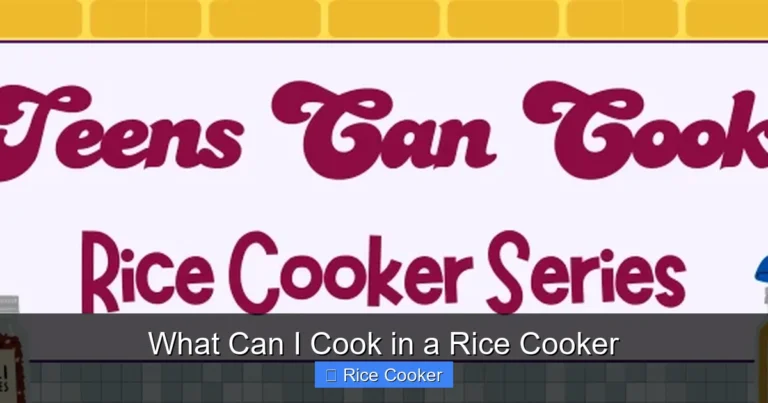 What Can I Cook in a Rice Cooker